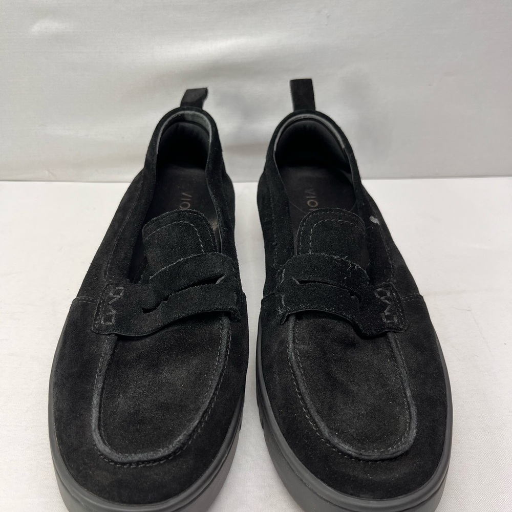 Vionic Uptown Black Suede Women's‎ Loafers